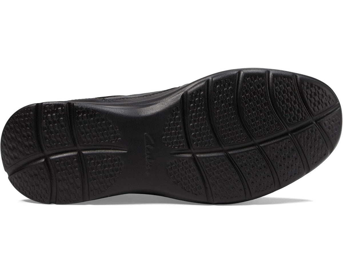 Men's Clarks Cotrell Free Black Oily Leather