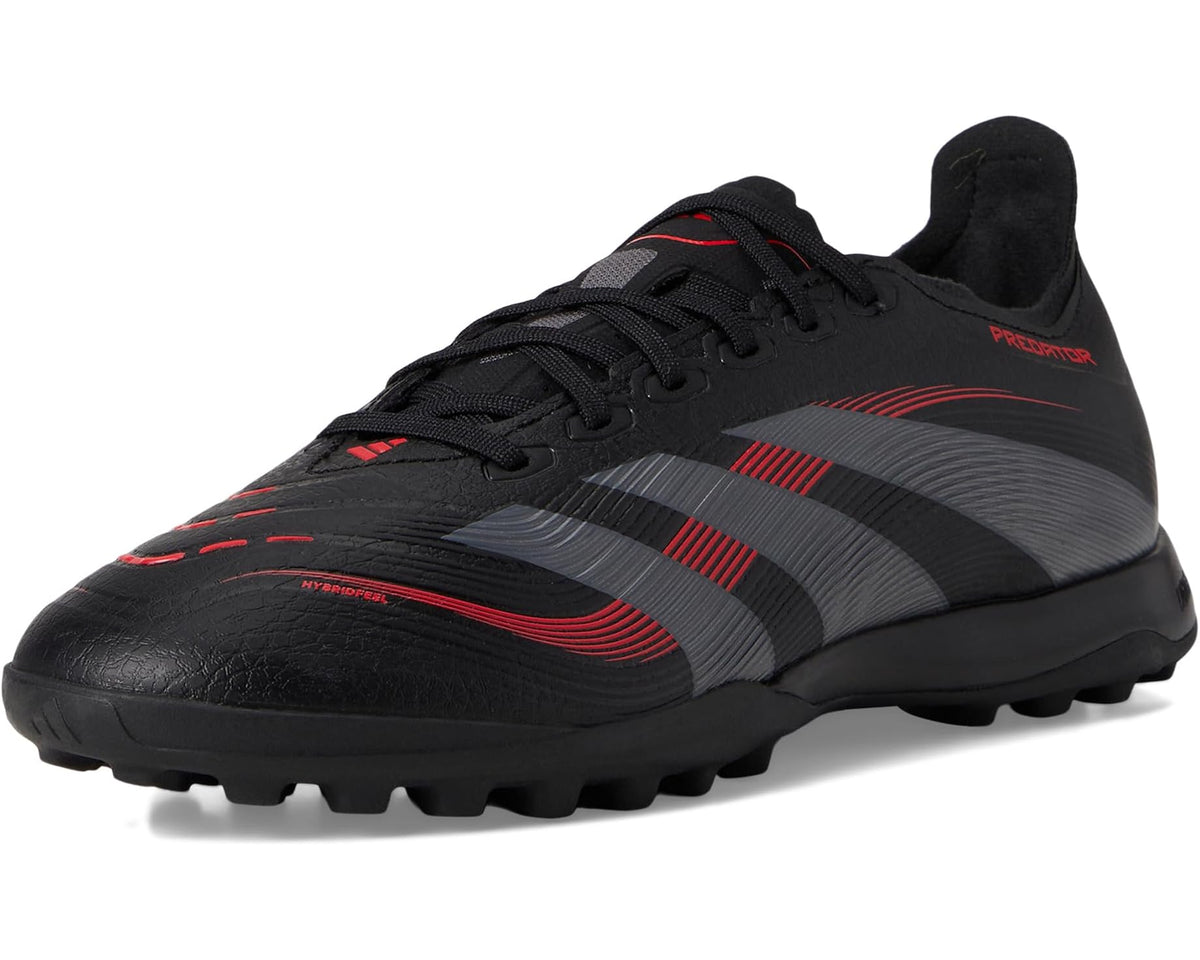 Unisex adidas Predator League Turf Soccer Cleats Black/Grey/Lucid Red