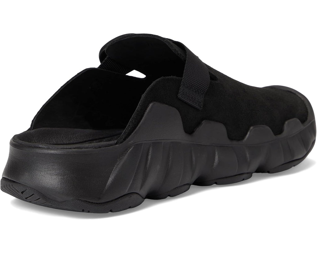 Men's KEEN Hyperport Clog Leather Black/Black