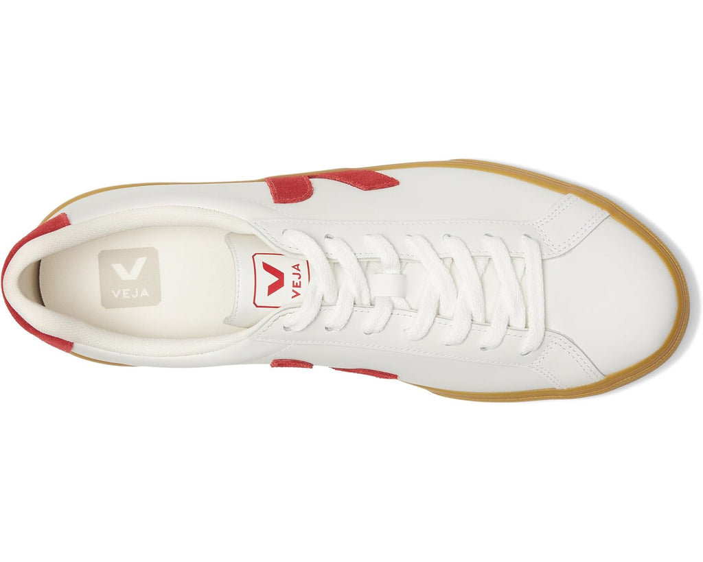 Men's VEJA Esplar Logo White/Pepper/Natural
