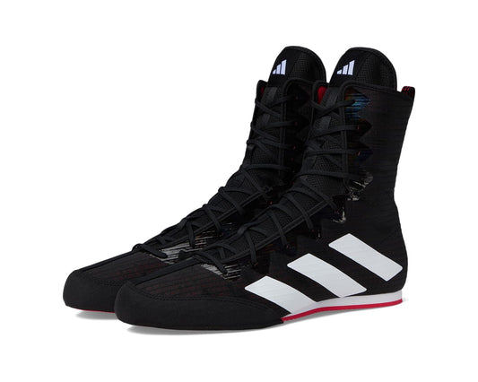 Unisex adidas Box Hog 4 Black/White/Pure Ruby