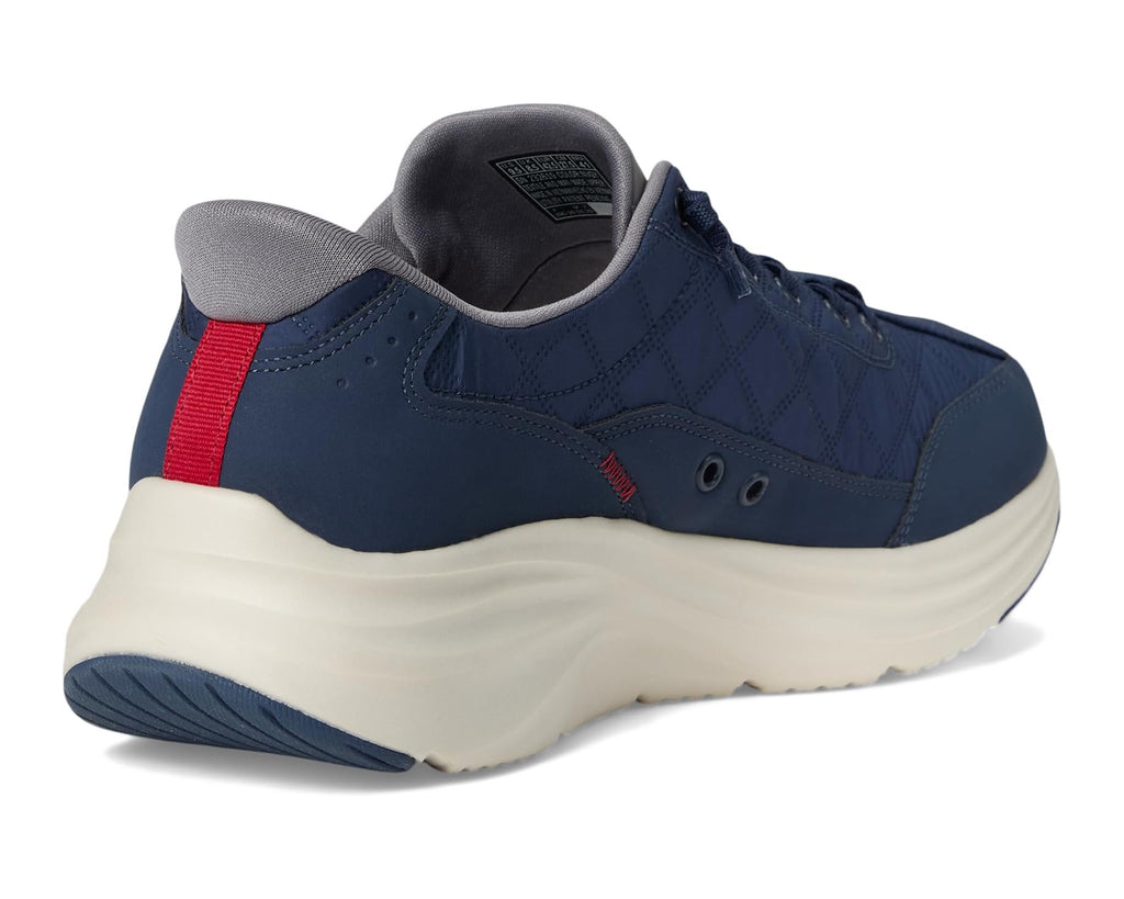 Men's SKECHERS Contour Foam Cozy Fit Hands Free Slip-In Navy/Grey