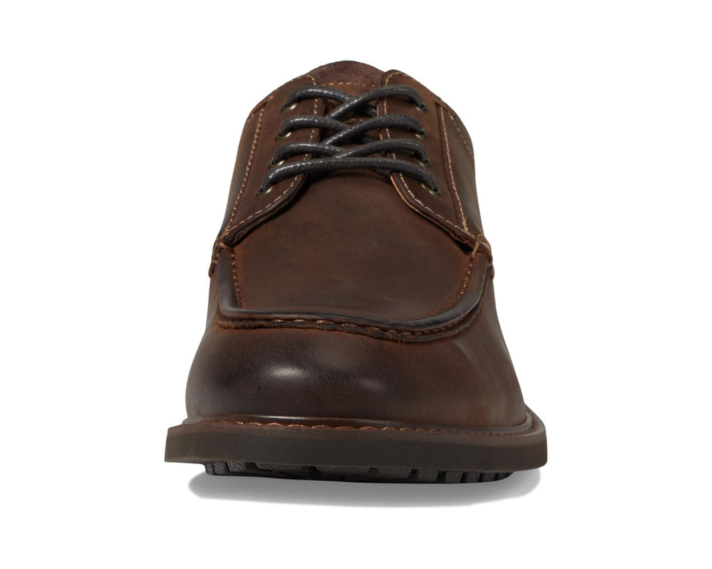 Men's Florsheim Lodge Moc Toe Oxford Brown Crazy Horse
