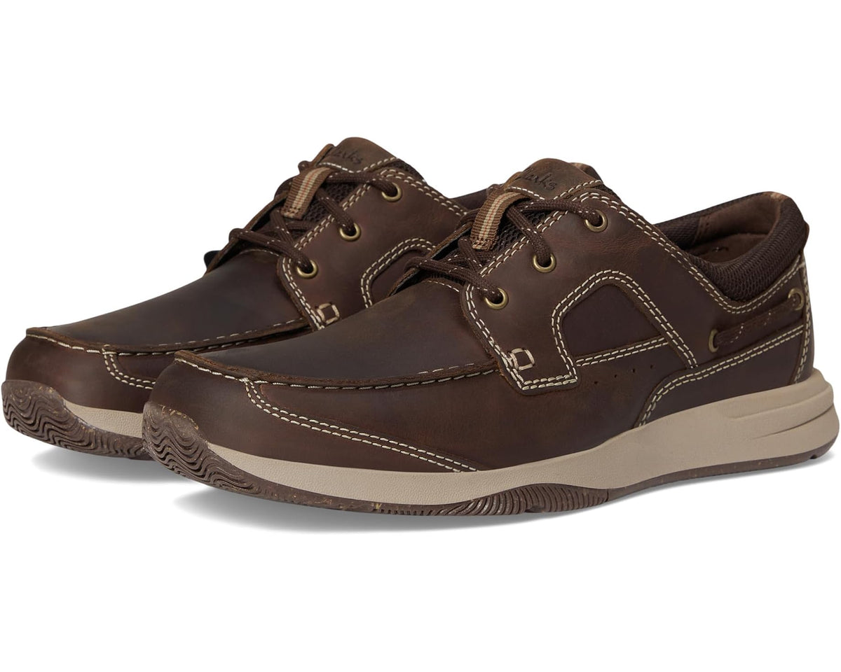Men's Clarks Sailview Lace Beeswax Leather