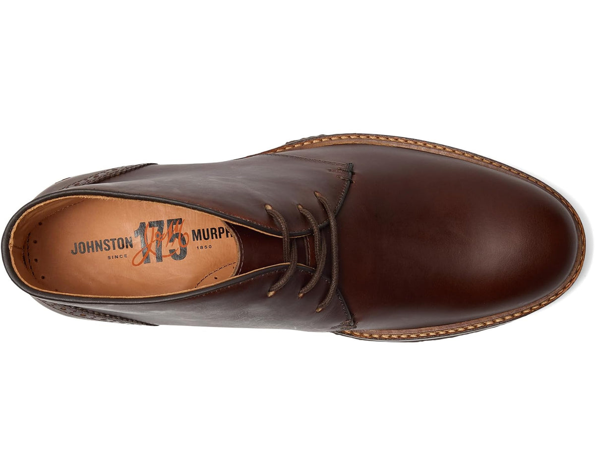 Men's Johnston & Murphy Calder 175th Chelsea Boots Tan Oiled American Full Grain