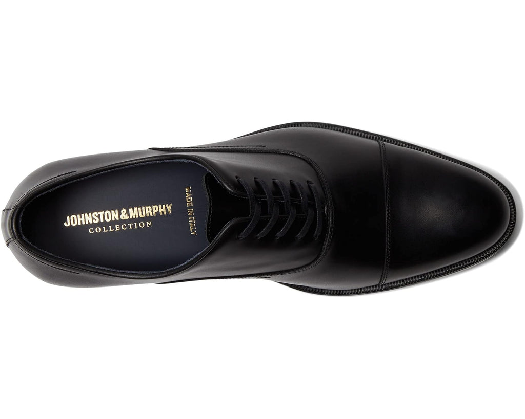 Men's Johnston & Murphy Collection Flynch Cap Toe Black