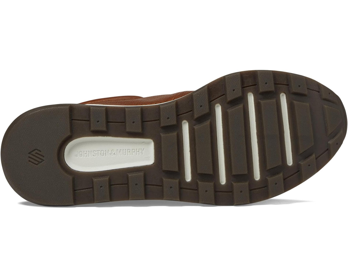 Men's Johnston & Murphy Kinnon Perfed Jogger Tan Full Grain 2