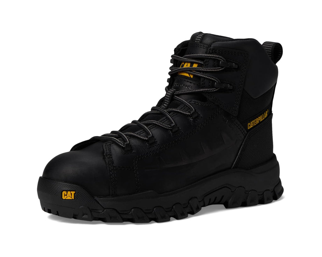 Men's Caterpillar Threshold Rebound Waterproof Non Metallic Composite Toe Black