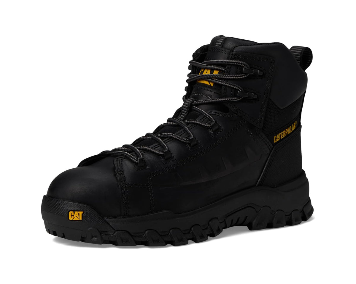 Men's Caterpillar Threshold Rebound Waterproof Non Metallic Composite Toe Black