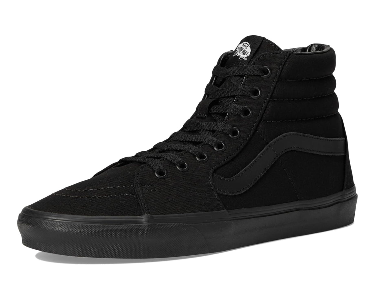 Unisex Vans SK8-Hi Wide Canvas Black/Black