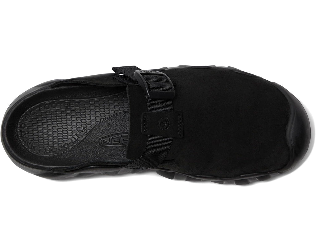 Men's KEEN Hyperport Clog Leather Black/Black