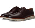 Men's Johnston & Murphy Larkin Plain Toe Mahogany Italian Calfskin
