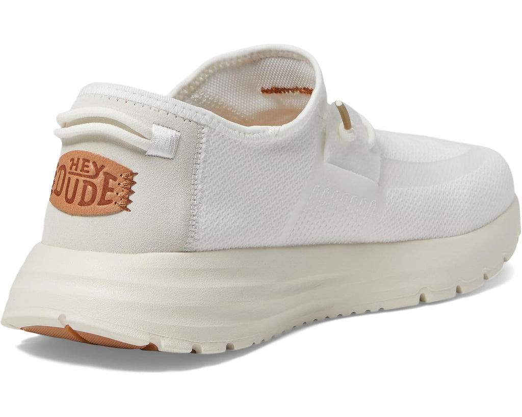 Men's Hey Dude Sirocco Neutrals White/White