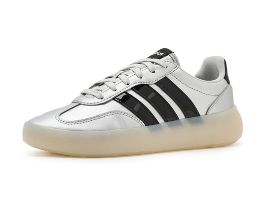 Unisex adidas Kids Barreda Decode Shoes Silver Metallic/Black/Chalk White