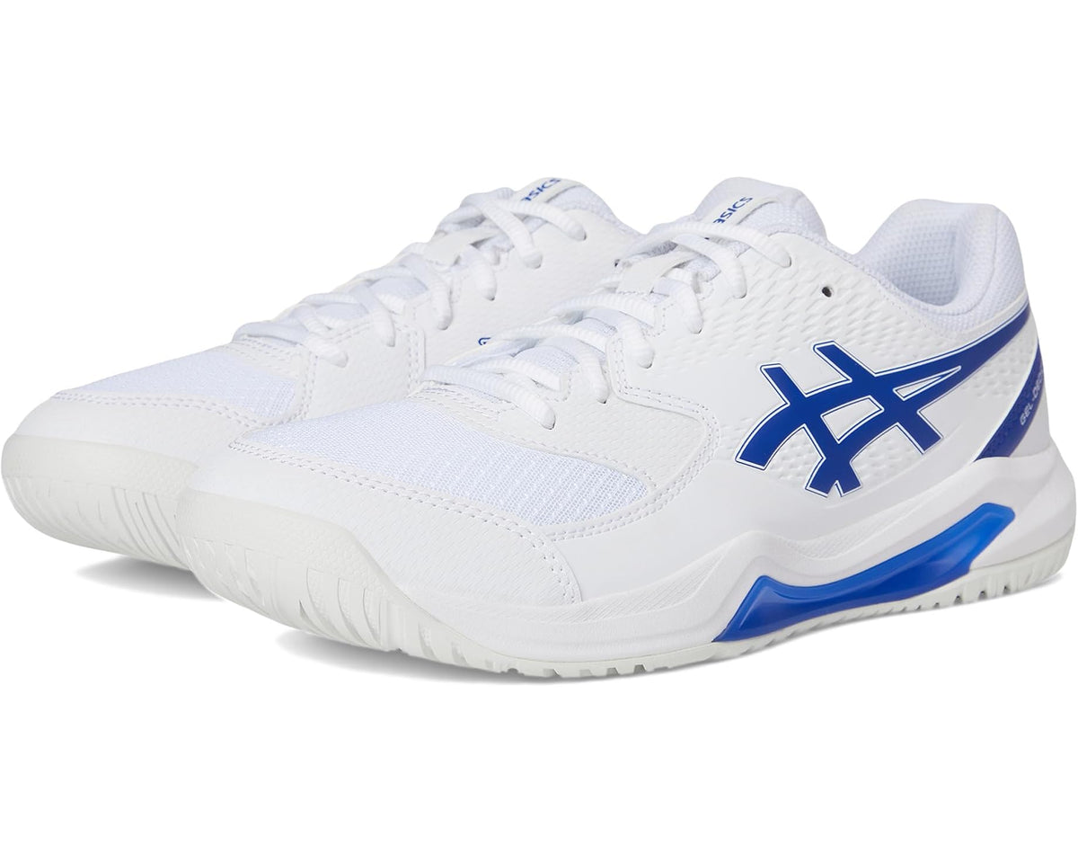 Men's ASICS Gel-Dedicate 8 White/Dark Cobalt