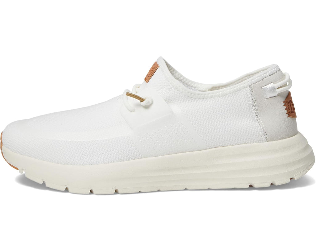 Men's Hey Dude Sirocco Neutrals White/White