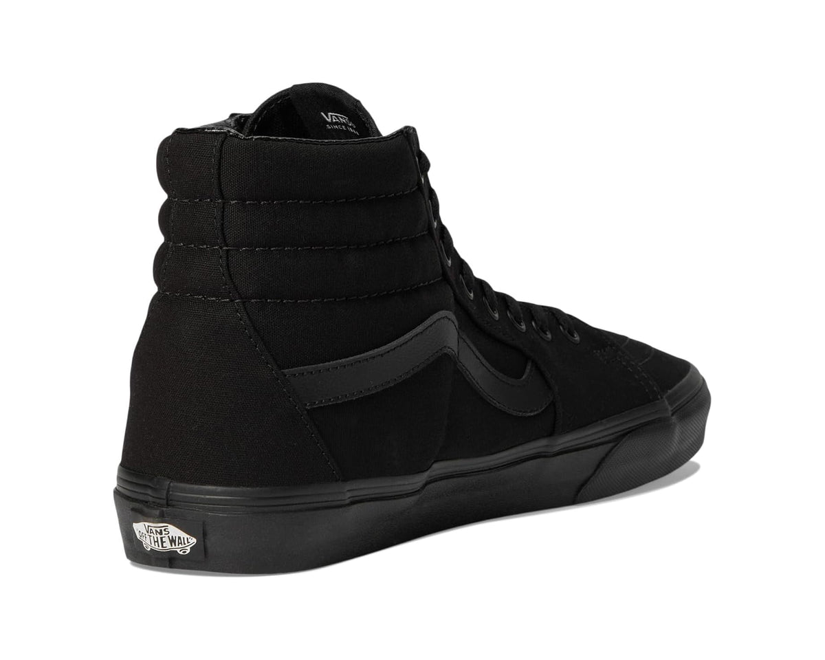 Unisex Vans SK8-Hi Wide Canvas Black/Black