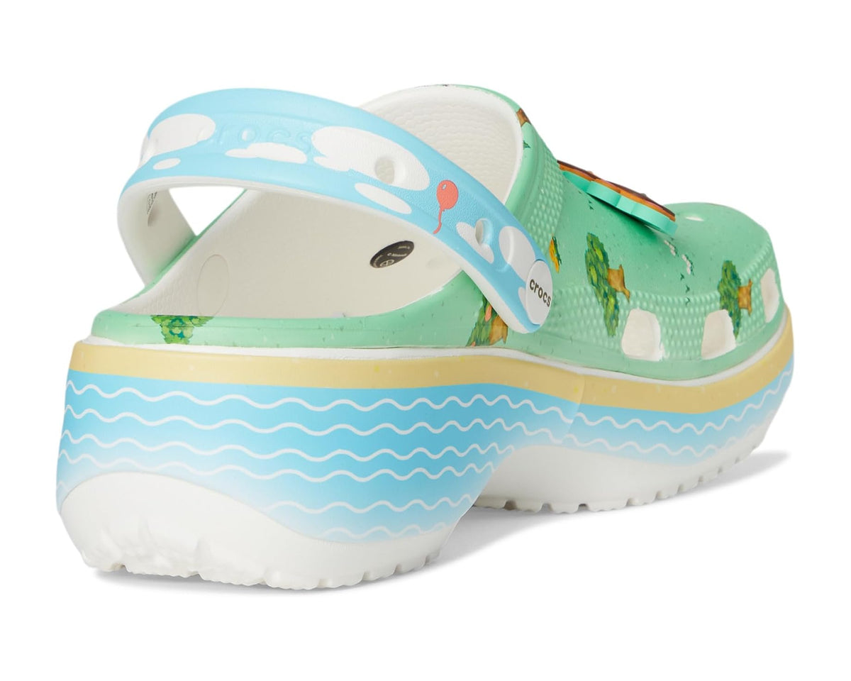 Unisex Crocs Animal Crossing Platform Clog Animal Crossing