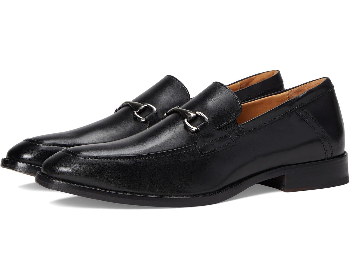 Men's Johnston & Murphy Richland Bit Black Full Grain