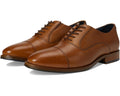 Men's Johnston & Murphy Landry Embossed Cap Toe Tan Full Grain