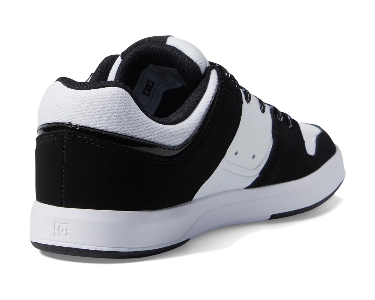 Men's DC Cure Casual Low Top Skate Shoes Sneakers White/Black/Carbon