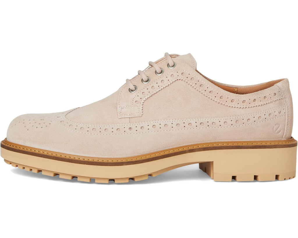Men's ECCO Oslo Wing Tip Oxford Dust