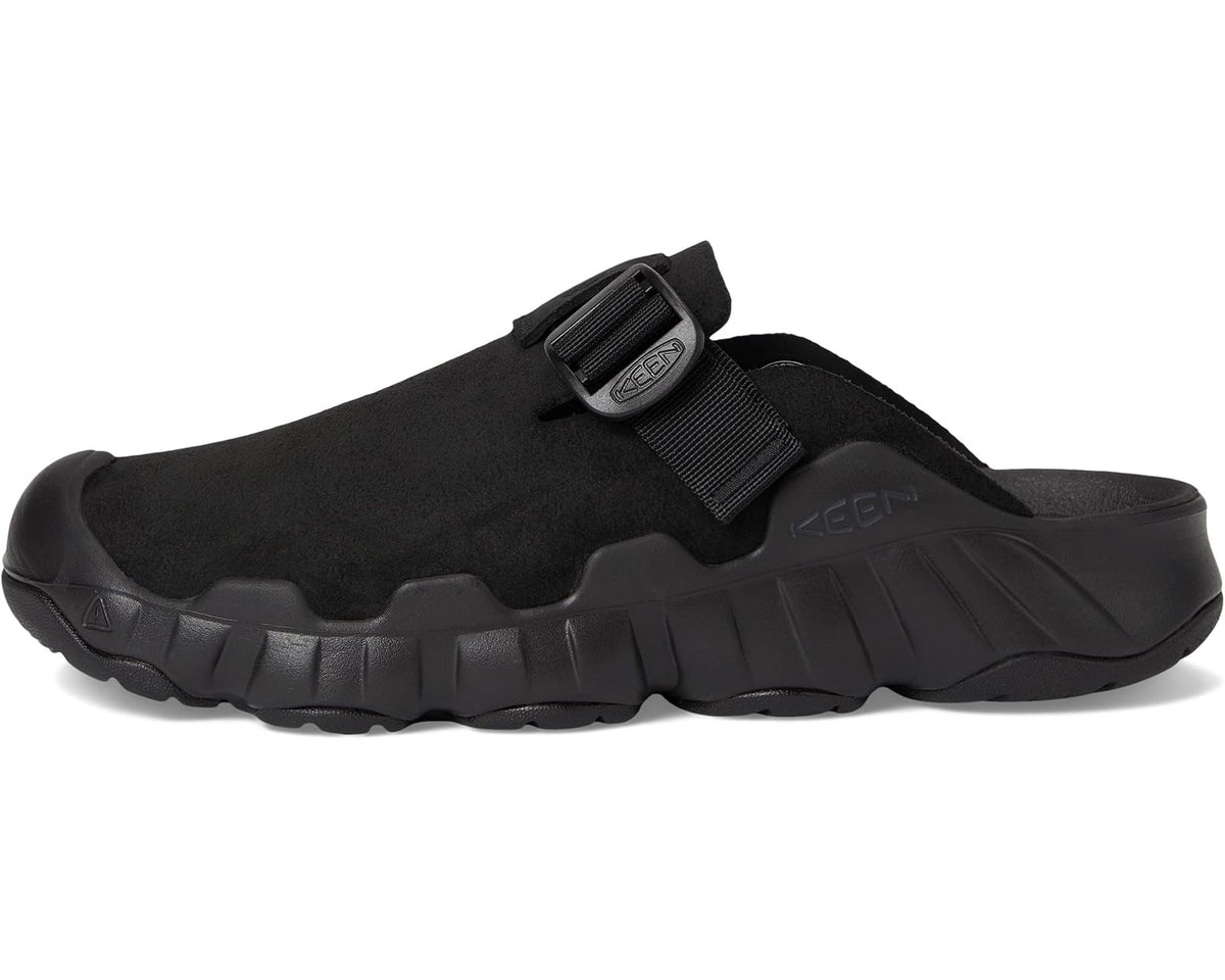 Men's KEEN Hyperport Clog Leather Black/Black