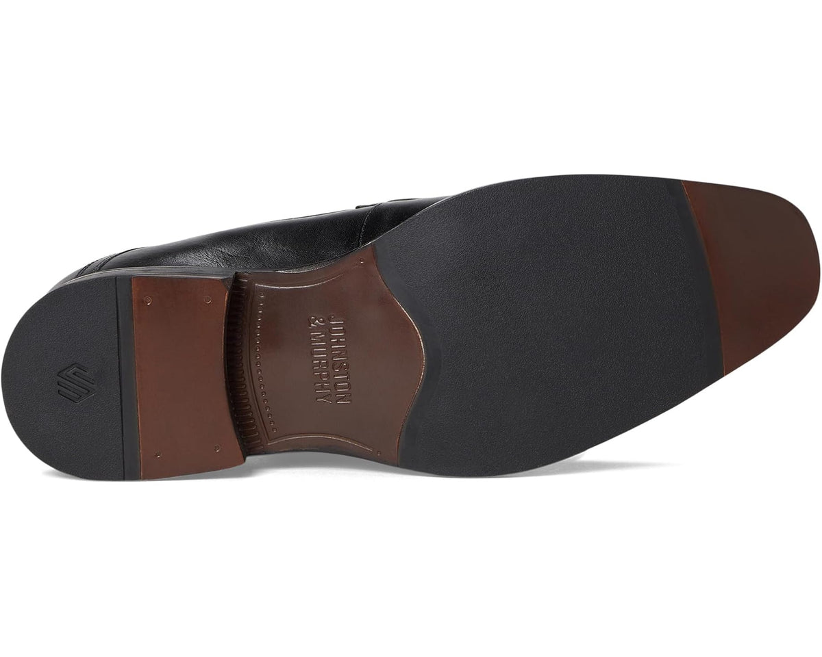 Men's Johnston & Murphy Richland Bit Black Full Grain