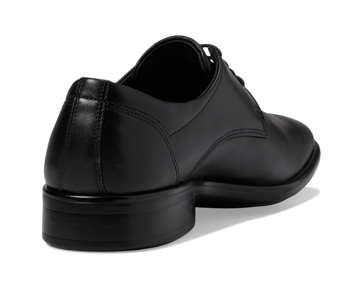 Men's ECCO Citytray Plain Toe Tie Black