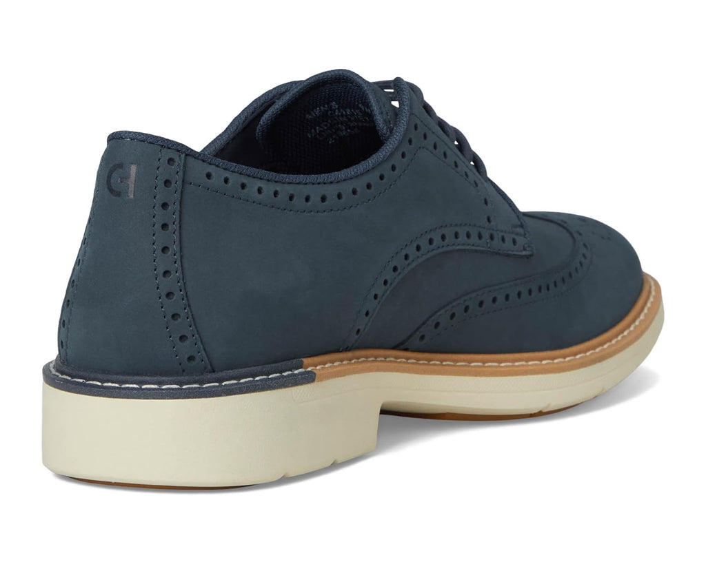 Men's Cole Haan Go-To Wing Oxfords Big Dipper Nubuck/Ivory
