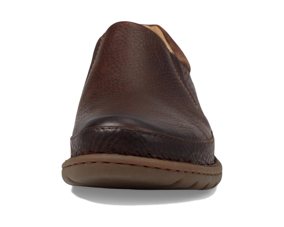 Men's Born Nigel Slip-On Brown/Dark Brown Combo
