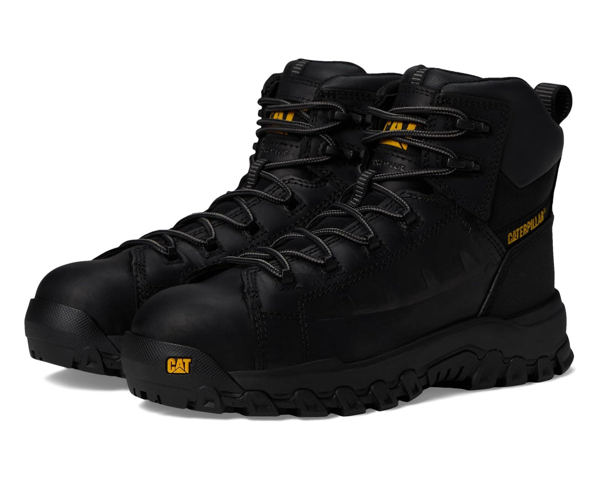Men's Caterpillar Threshold Rebound Waterproof Non Metallic Composite Toe Black