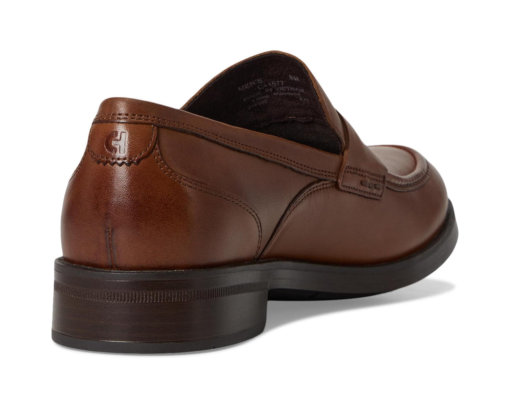 Men's Cole Haan Newmark Grand Penny Loafers British Tan/Dark Brown
