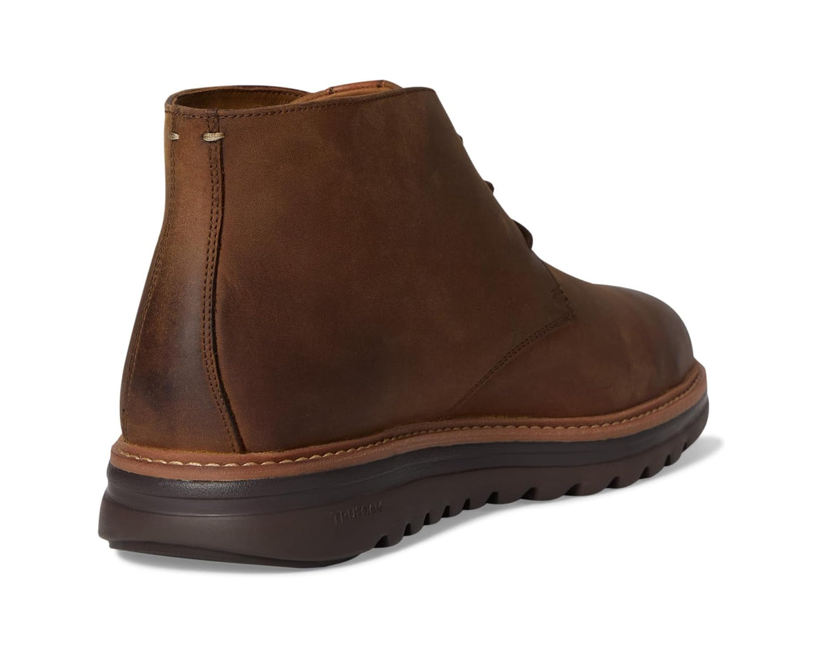 Men's Johnston & Murphy Braxton Chukka Brown Oiled Full Grain