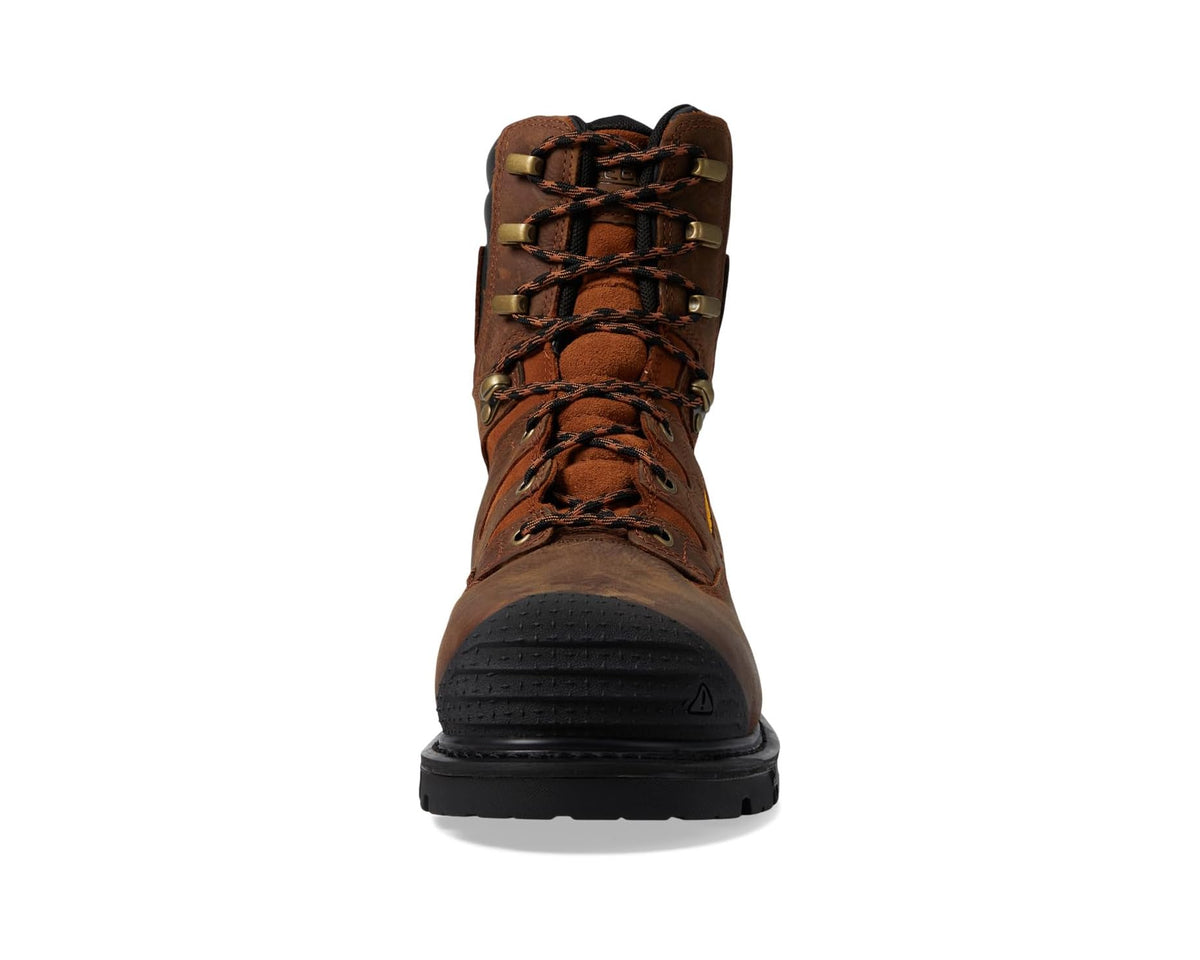 Men's KEEN Utility Camden 8 Waterproof 600G (Comp Toe) Leather Brown/Black