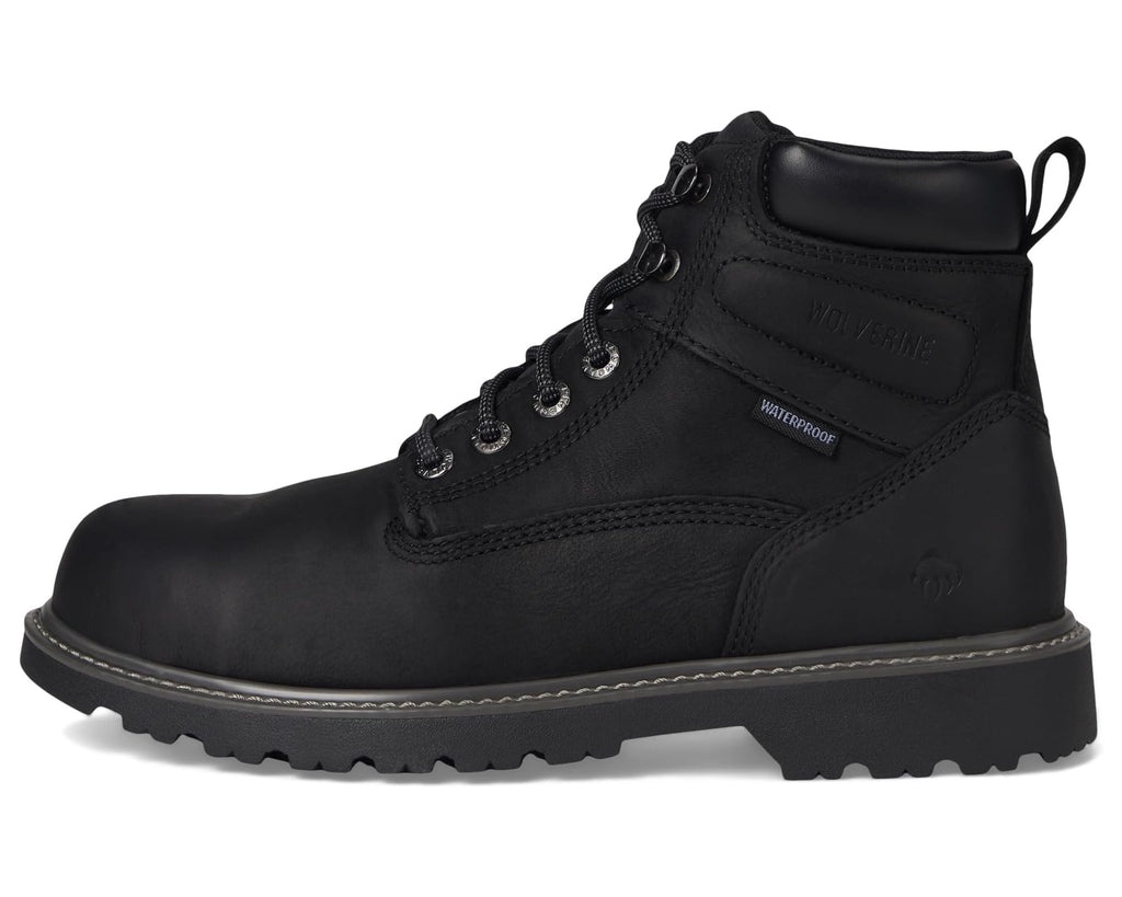 Men's Wolverine Floorhand Steel Toe Black