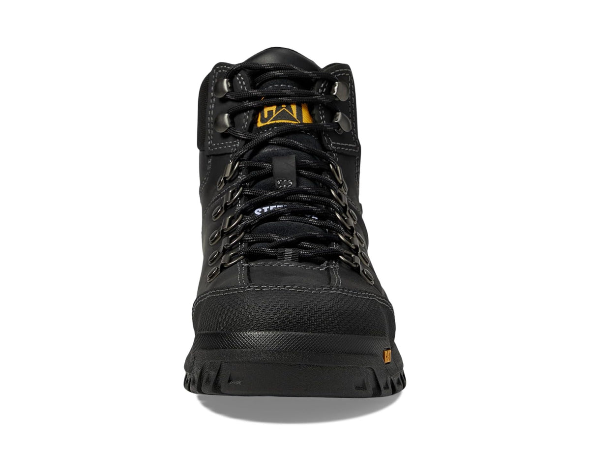Men's Caterpillar Threshold Waterproof Steel Toe Black