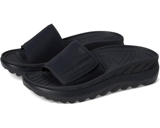 Unisex VIONIC Rejuvenate Slides Navy Blue Synthetic Nubuck