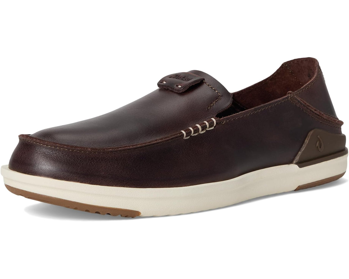 Men's OluKai Kakaha Dark Java/Dark Java
