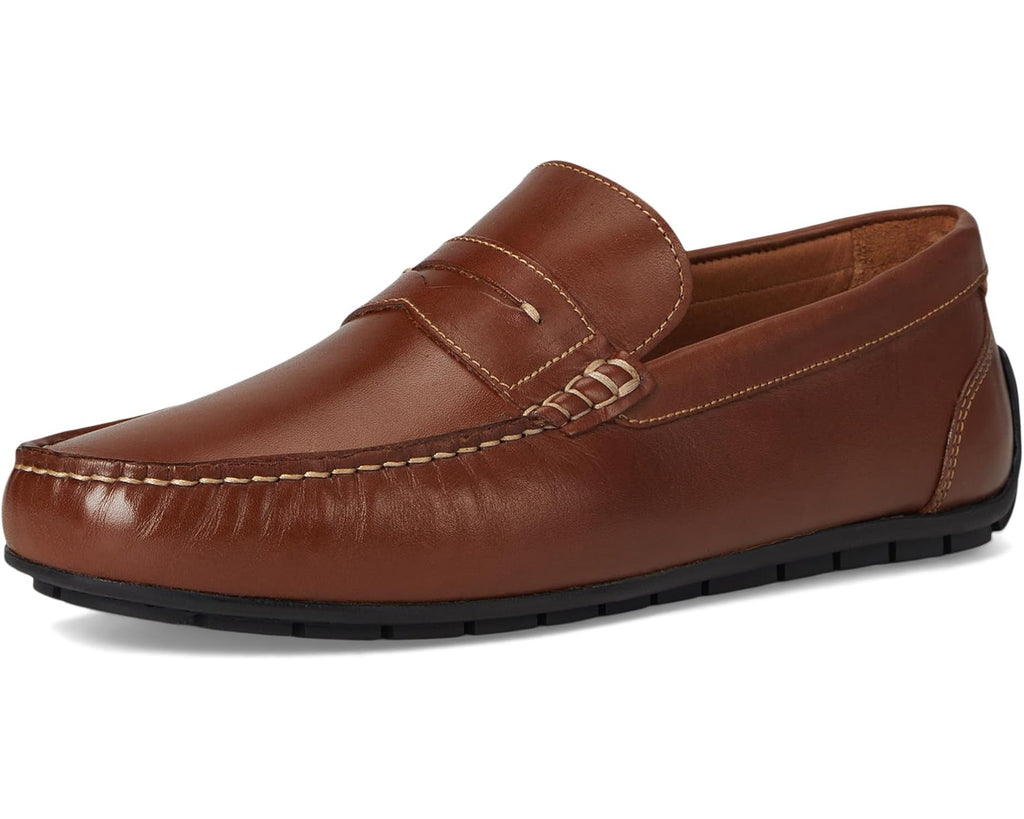 Men's Johnston & Murphy Beck Penny Tan Full Grain