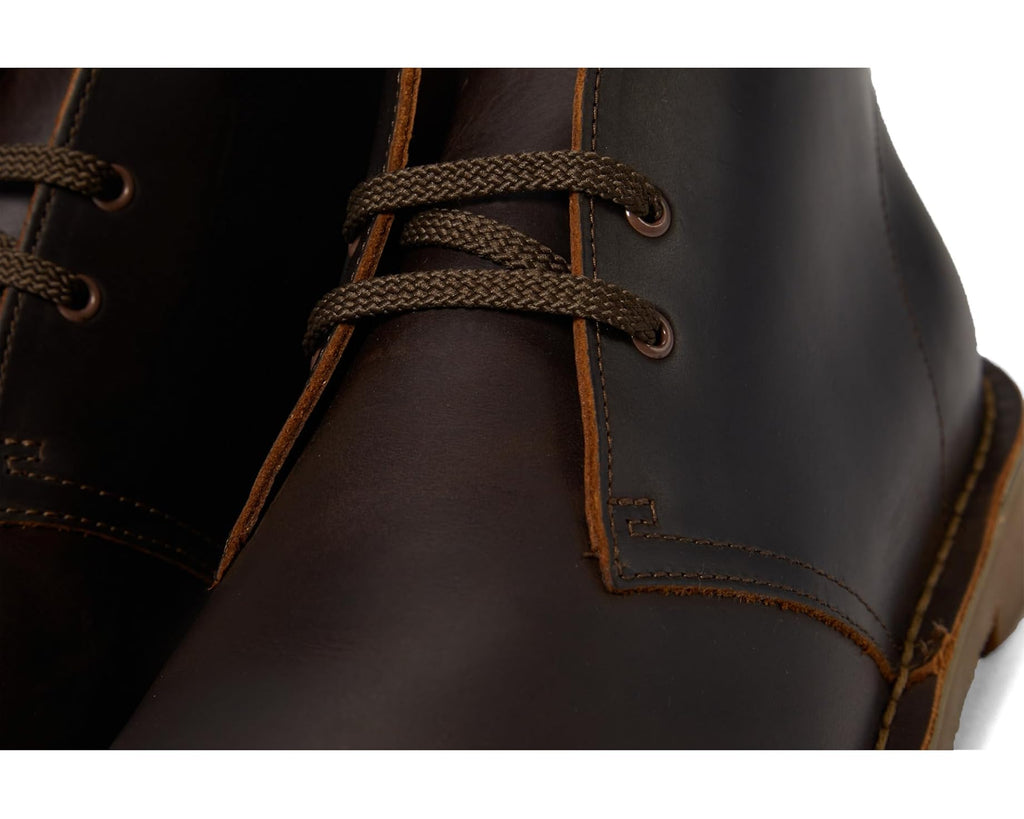 Men's Clarks Bushacre 3 Dark Brown Leather
