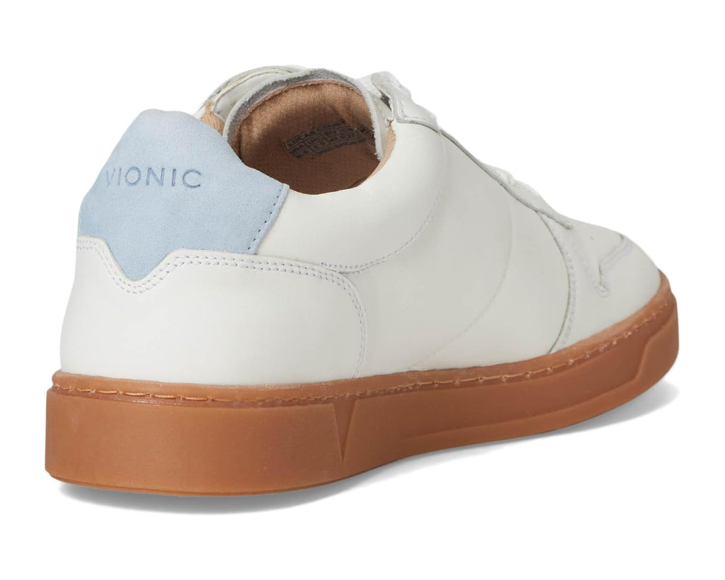 Men's VIONIC Lucas Court White Skyway Suede