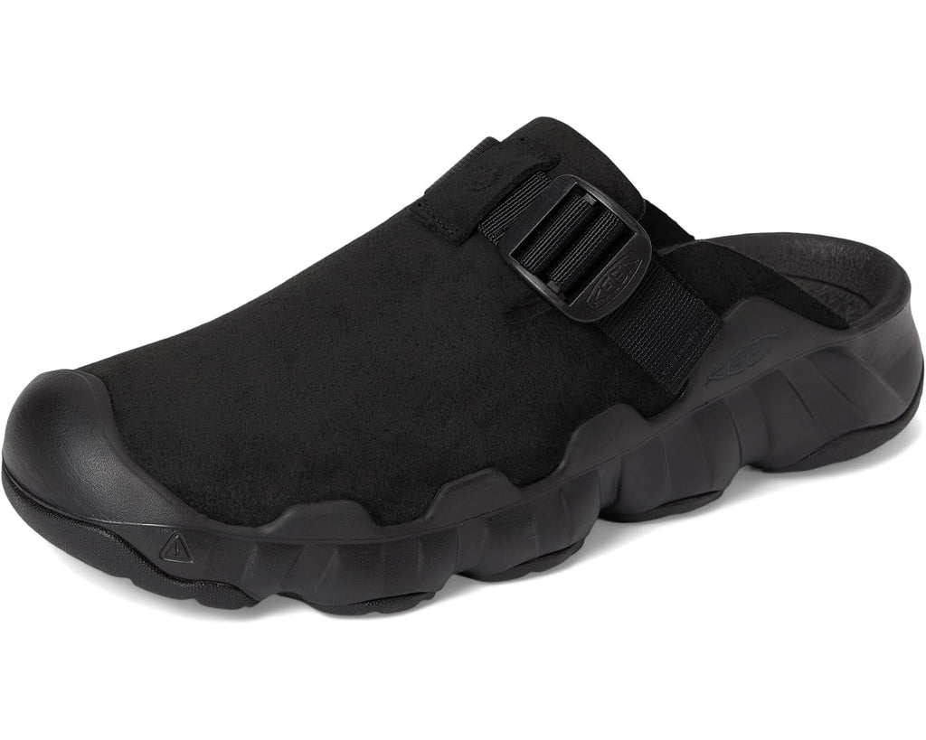 Men's KEEN Hyperport Clog Leather Black/Black