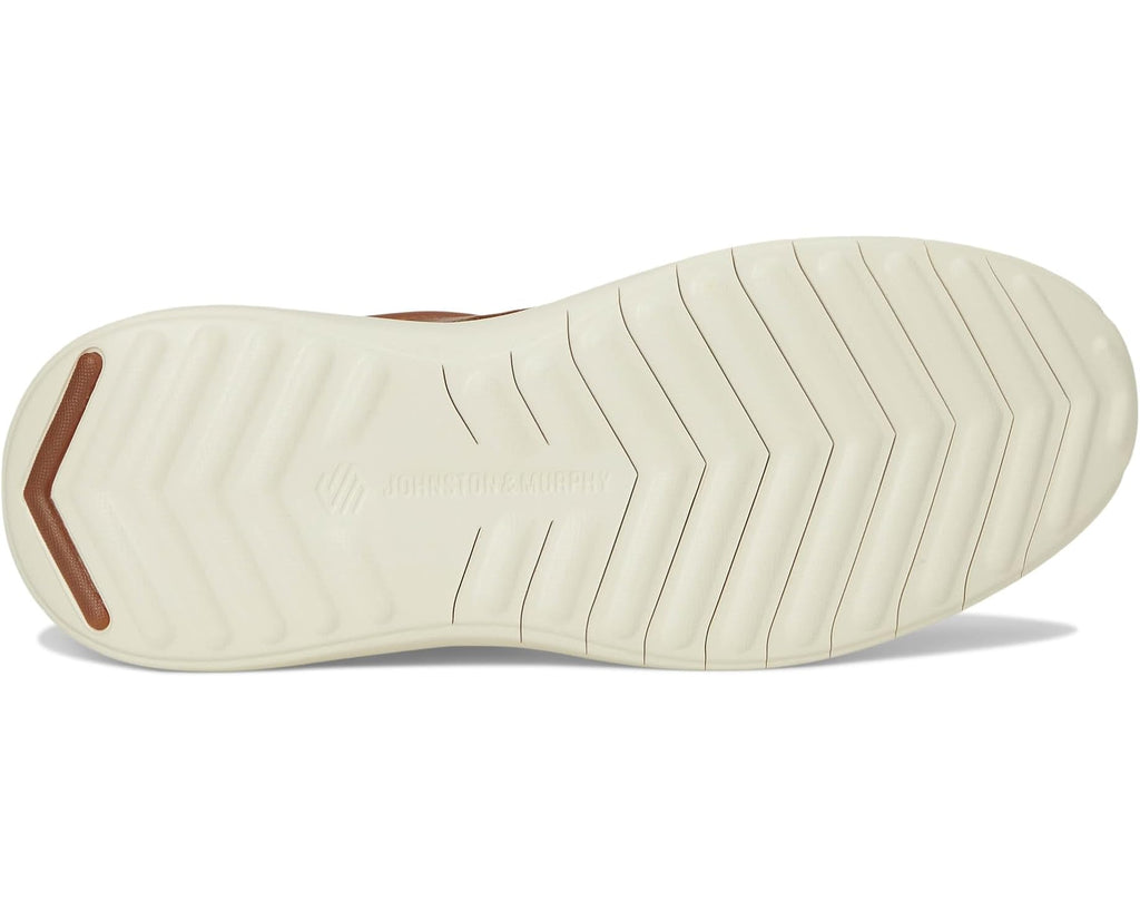 Men's Johnston & Murphy Amherst 2.0 Plain Toe Tan Full Grain