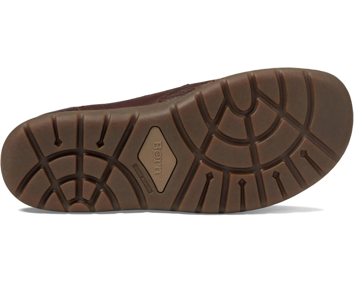 Men's Born Nigel Slip-On Brown/Dark Brown Combo