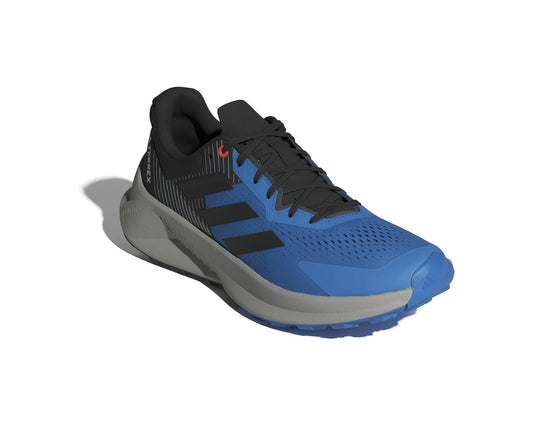 Men's adidas Outdoor Terrex Soulstride Flow Pulse Blue/Black/Semi Impact Orange