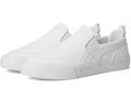 Men's PUMA Court Classic Vulc Slip On Sneakers Puma White/Puma White