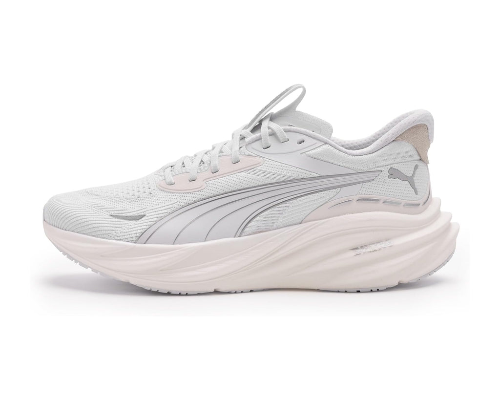 Men's PUMA Magnify Nitro 3 Running Shoes Puma White/Warm White