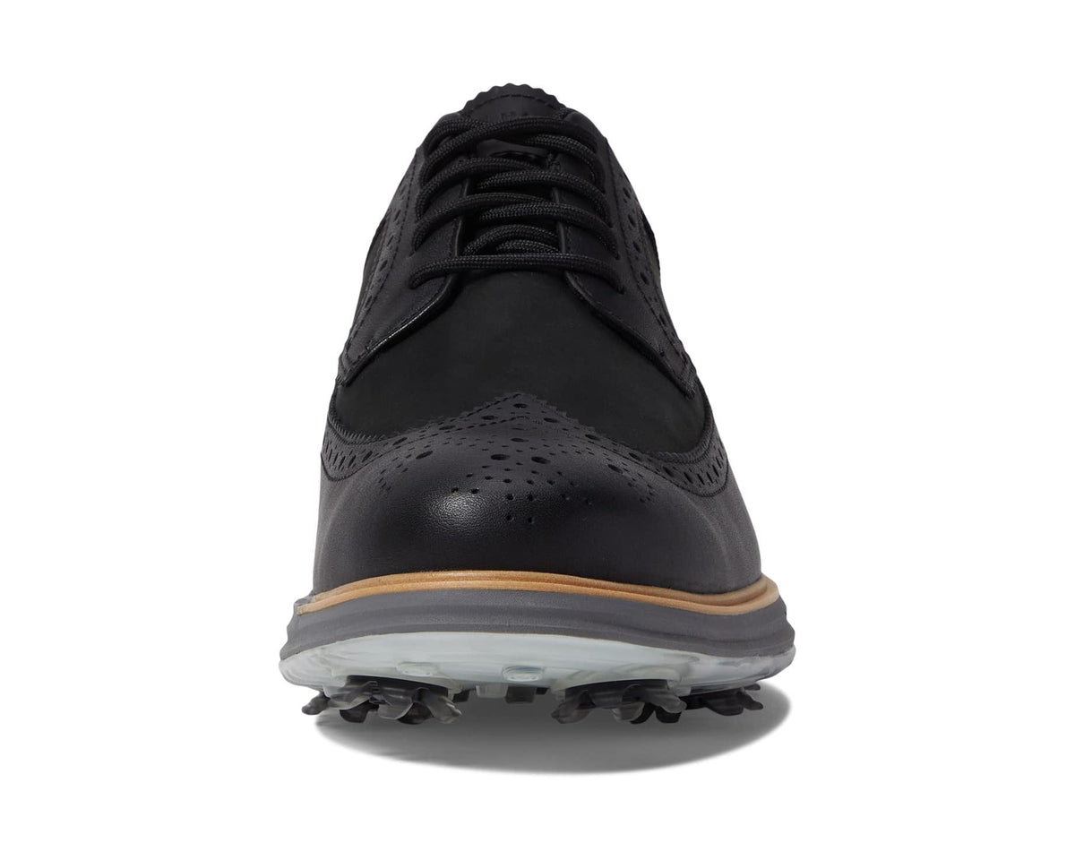 Men's Cole Haan Originalgrand Tour Golf Waterproof Black/Natural/Quiet Shade