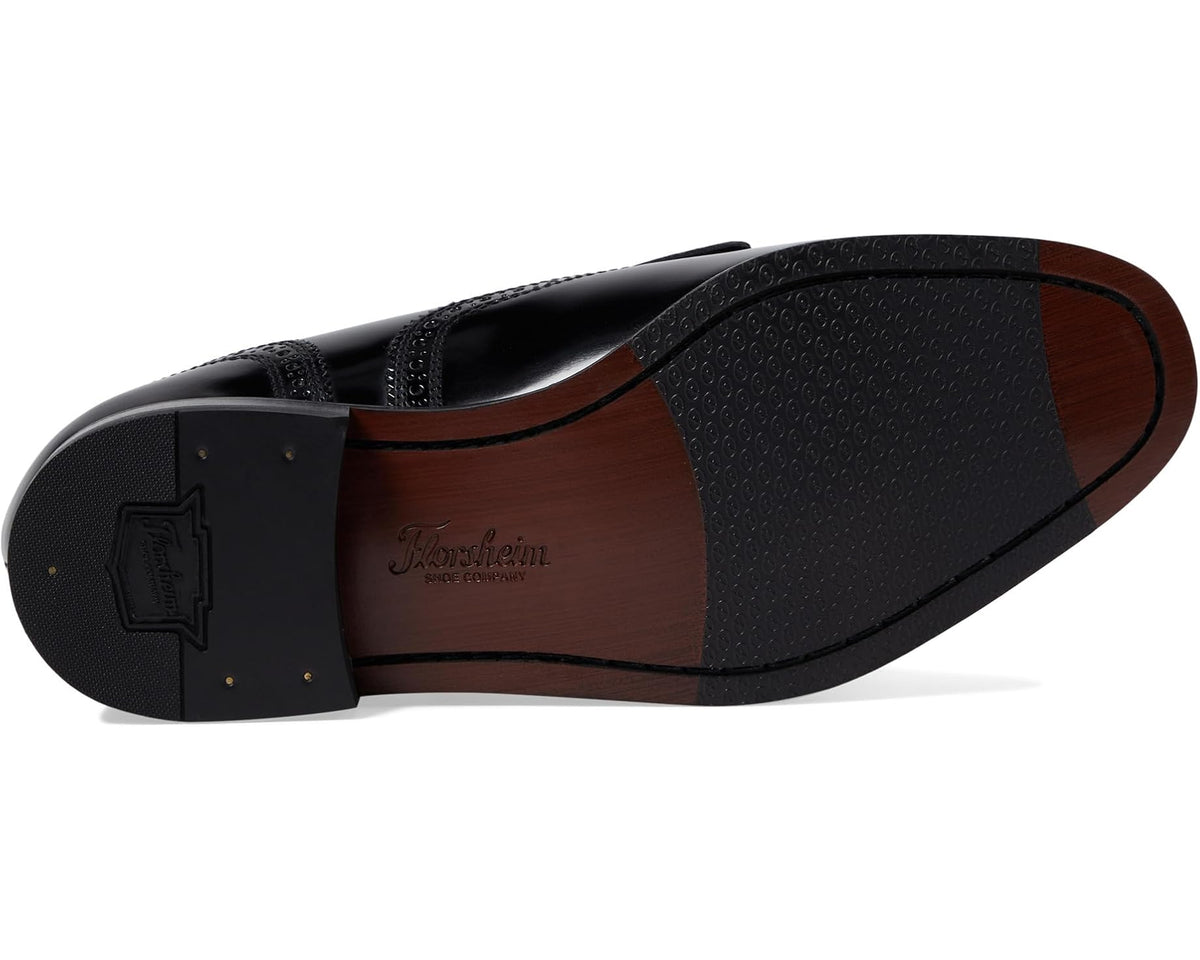 Men's Florsheim Lexington Wingtip Tassel Slip-On Black